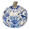 BLUE & WHITE BIRD GOURD ACRYLIC CHARCUTERIE & SNACK BOARD