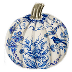 BLUE & WHITE BIRD GOURD ACRYLIC CHARCUTERIE & SNACK BOARD