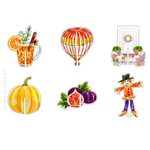 AUTUMN FESTIVAL ACRYLIC DRINK CLIPS COMBO