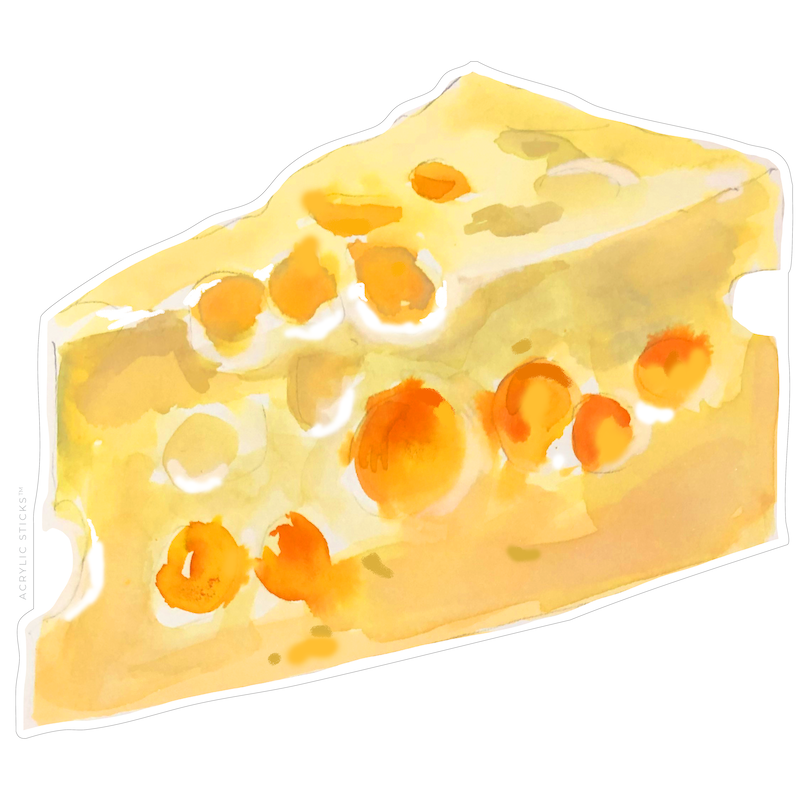 PRE-ORDER ITEM!!  SWISS CHEESE ACRYLIC CHARCUTERIE BOARD