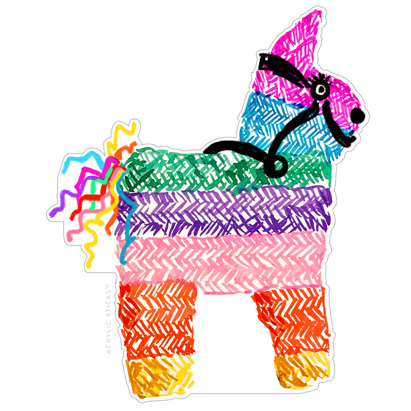 PRE-ORDER ITEM!! PLAYFUL PINATA ACRYLIC CHARCUTERIE & SNACK BOARD