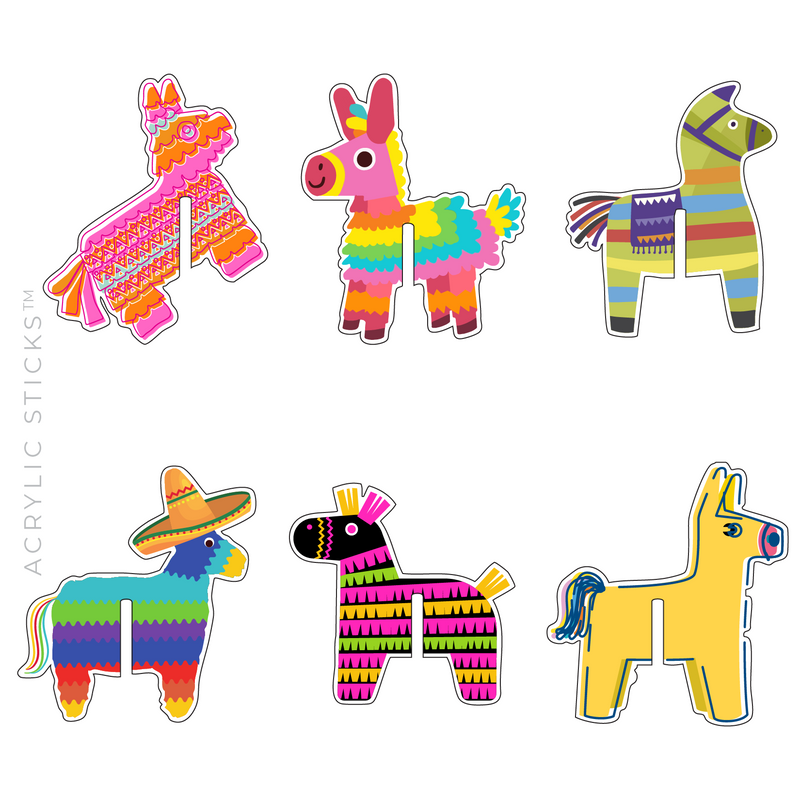 PINATAS ACRYLIC DRINK CLIP COMBO