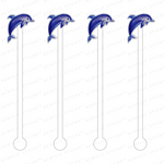 DOLPHIN ACRYLIC STIR STICKS