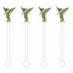 OLIVE ANGEL ACRYLIC STIR STICKS