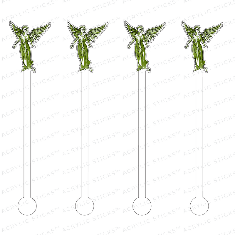 OLIVE ANGEL ACRYLIC STIR STICKS