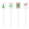 XMAS MAHJONG ACRYLIC STIR STICKS COMBO