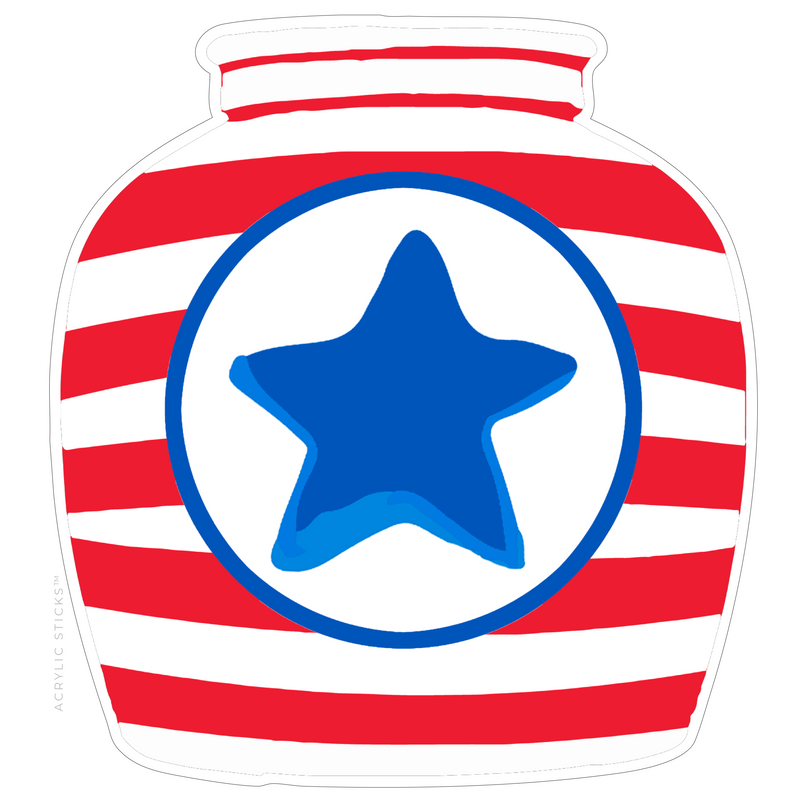 PRE-ORDER ITEM! AS X TAYLOR BEACH DESIGN GRAND OLE' GINGER JAR ACRYLIC CHARCUTERIE & SNACK BOARD