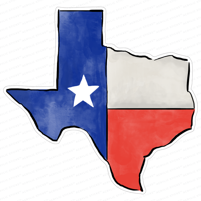 PRE-ORDER ITEM!! TEXAS ACRYLIC CHARCUTERIE & SNACK BOARD
