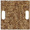 LEOPARD PRINT ACRYLIC FRAMED CHARCUTERIE BOARD WITH HANDLES