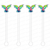 FLYING OWL ACRYLIC STIR STICKS