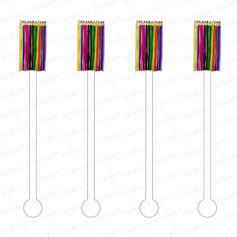 MAP PENCILS ACRYLIC STIR STICKS