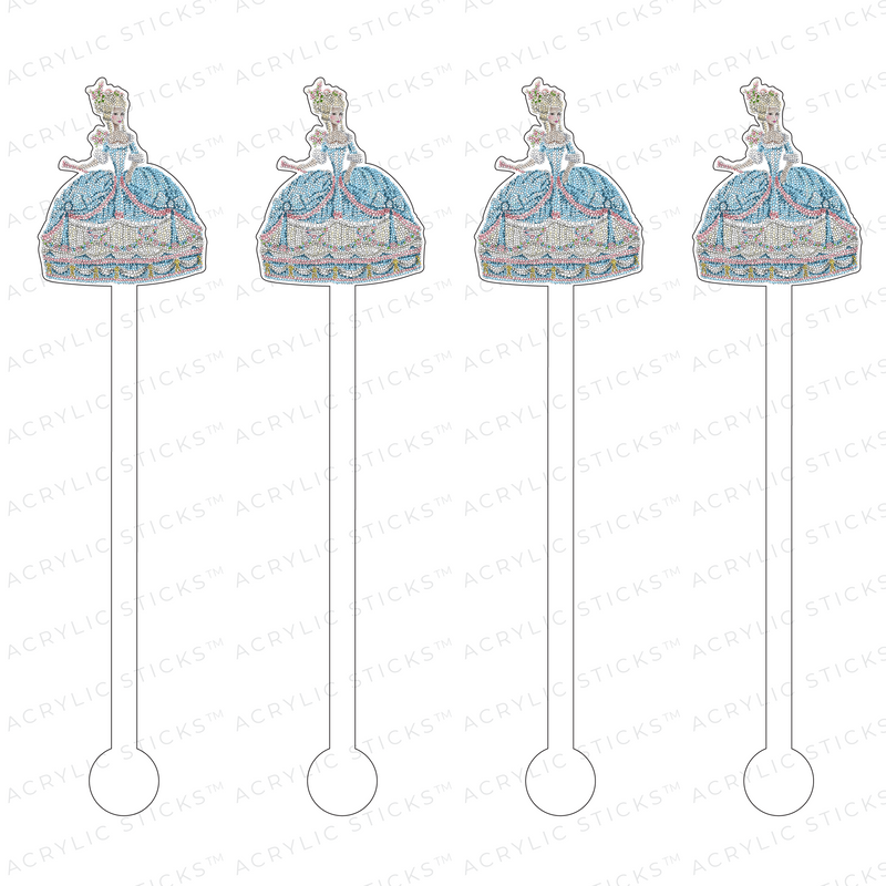 MARIE ANTOINETTE SIGNATURE SERIES ACRYLIC STIR STICKS