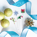 CHRISTMAS ELF ACRYLIC STIR STICKS COMBO