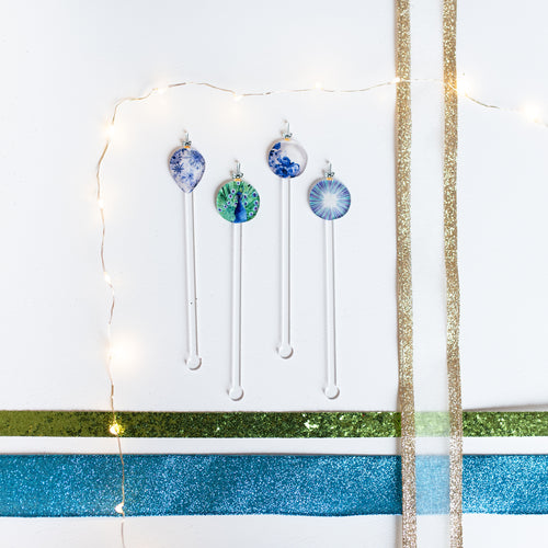 ORNAMENTS ACRYLIC STIR STICKS COMBO
