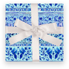 TIFFANY BLUE CHINOISERIE DESIGNER GIFT WRAP ROLL