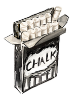 BOX OF CHALK ACRYLIC STIR STICKS