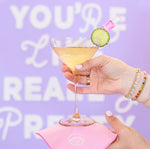 PREPPY PINK NAIL POLISH ACRYLIC STIR STICKS