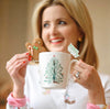 AS X SWEET CAROLINE DESIGNS GREEN RIBBON CANDY ACRYLIC STIR STICKS