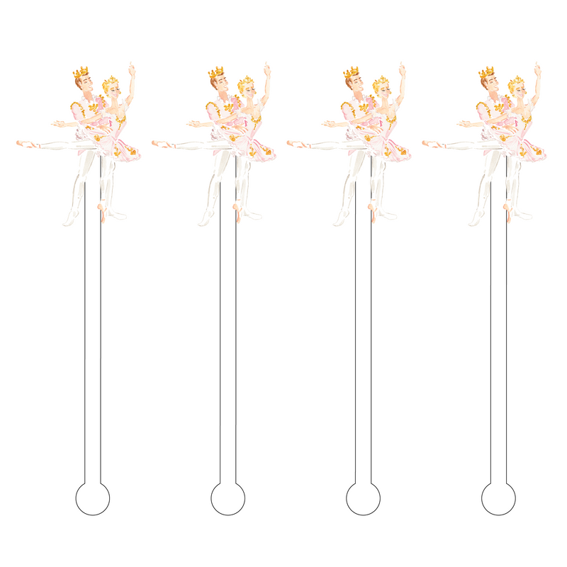 SUGARPLUM FAIRIES ACRYLIC STIR STICKS
