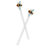 BUMBLEBEE SIDE PROFILE ACRYLIC STIR STICKS
