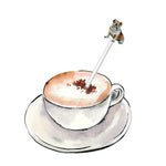 ENGLISH BULLDOG ACRYLIC STIR STICKS