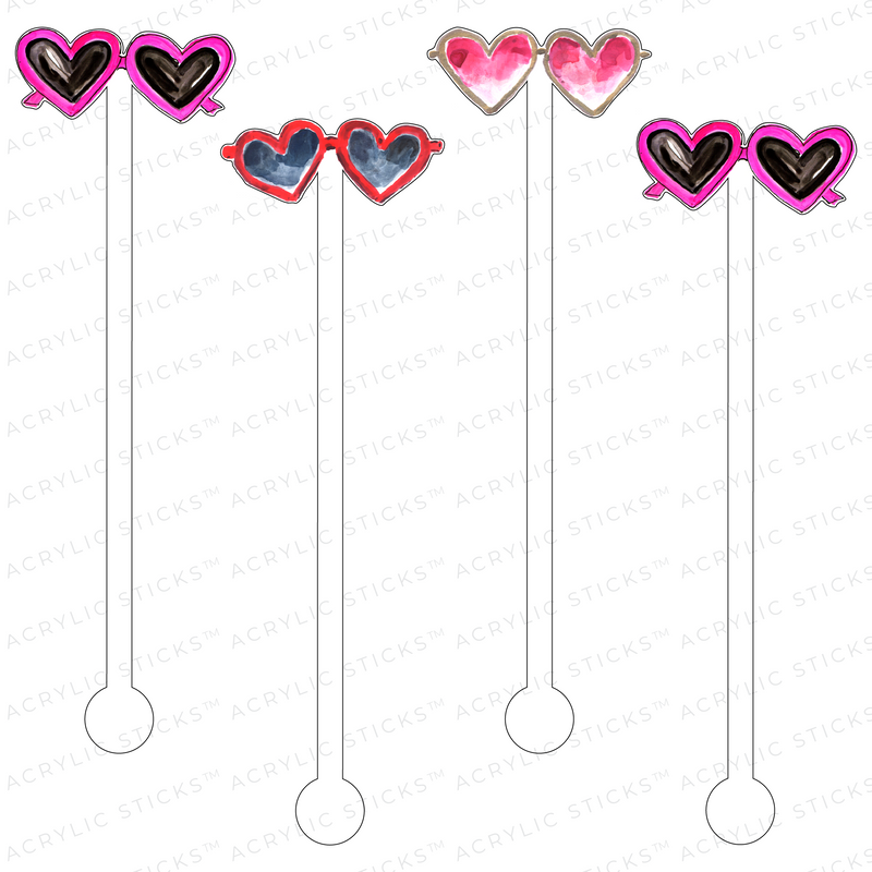 AS X EVELYN HENSON SUMMERTIME SUNNIES ACRYLIC STIR STICKS COMBO