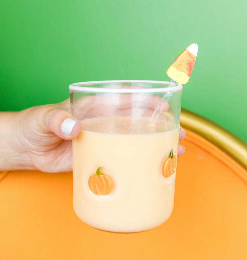 CANDY CORN PIECE ACRYLIC STIR STICKS