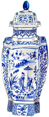 BLUE & WHITE GINGER JAR SHATTER STICK BUNDLE*