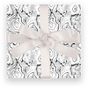 B&W GEODE DESIGNER GIFT WRAP ROLL