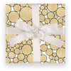 GOLDEN BUBBLES DESIGNER GIFT WRAP ROLL