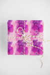 OMBRE VIOLET CLOUDS DESIGNER GIFT WRAP ROLL