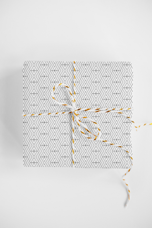 RHOMBUS DESIGNER GIFT WRAP ROLL