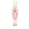 HAUTE PINK NUTCRACKER ACRYLIC GIFT TAG