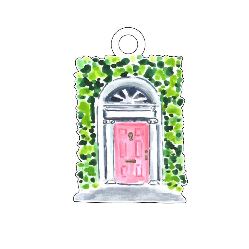 AS X EVELYN HENSON DARLIN I'M HOME ACRYLIC GIFT TAG