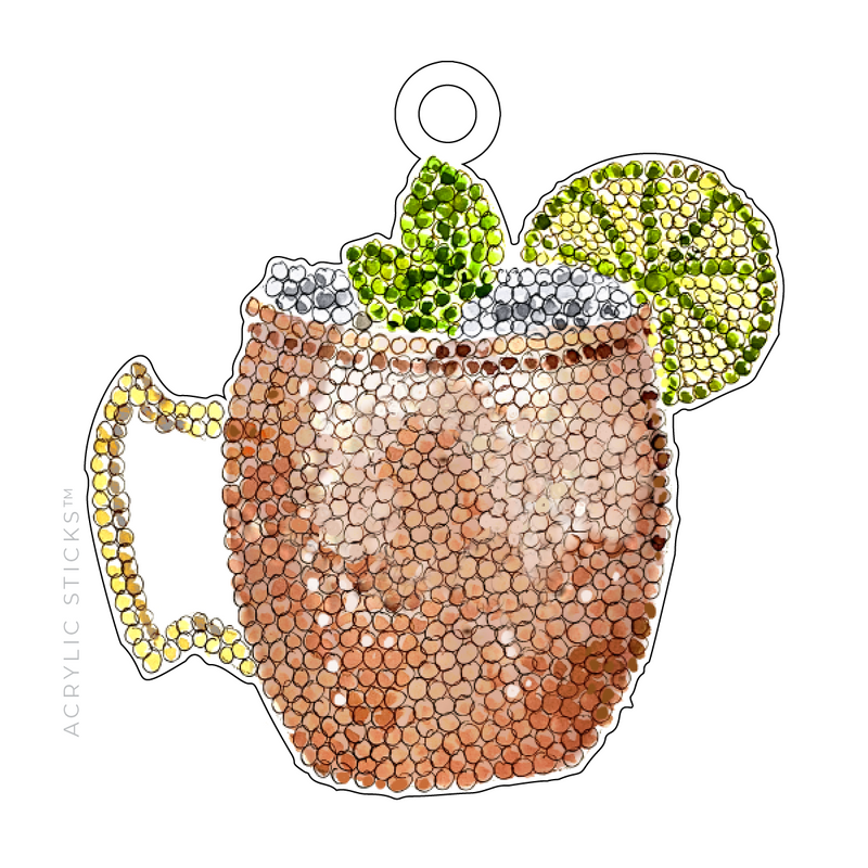 MOSCOW MULE SIGNATURE SERIES ACRYLIC GIFT TAG