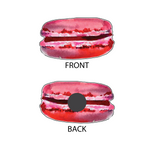 STRAWBERRY MACARON DESIGNER ACRYLIC MAGNET*
