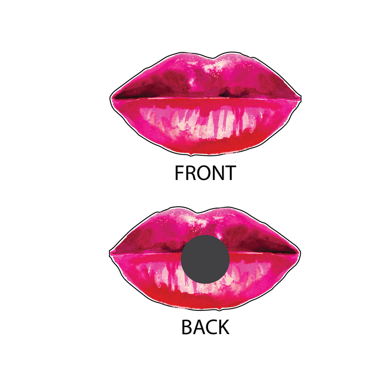 LIPS DESIGNER ACRYLIC MAGNET*