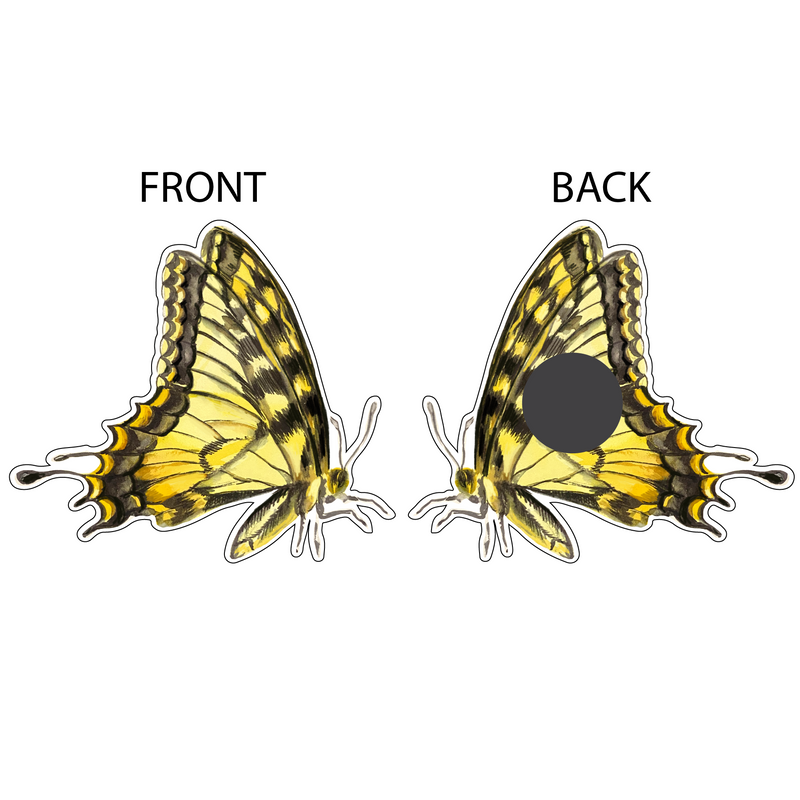 SWALLOWTAIL BUTTERFLY DESIGNER ACRYLIC MAGNET*