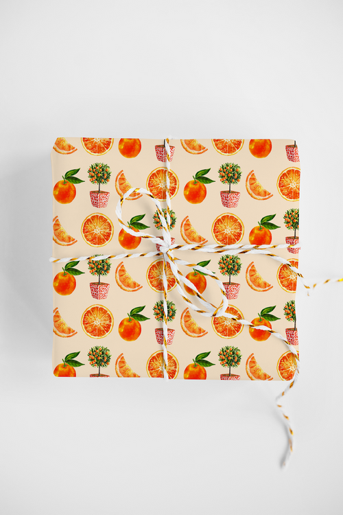 CITRUS-Y DESIGNER GIFT WRAP ROLL