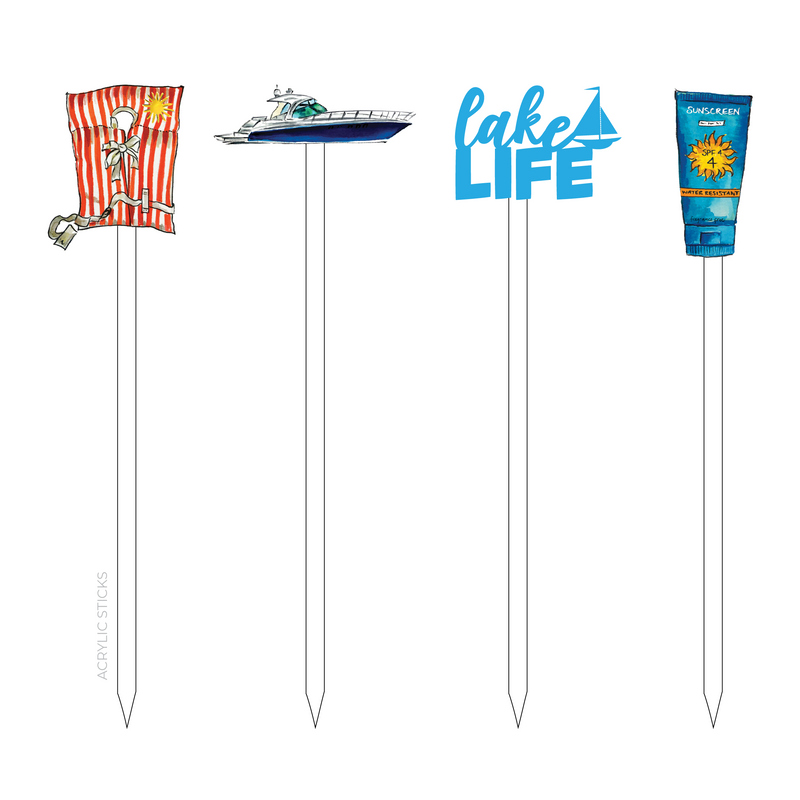 LAKE LIFE ACRYLIC SKEWER COMBO