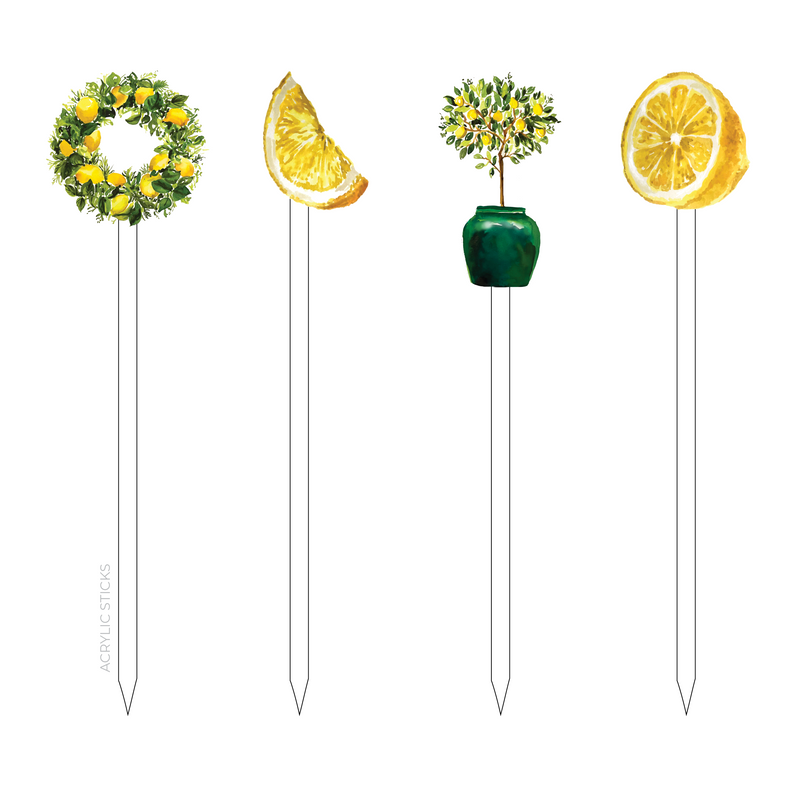 LOVER OF LEMONS ACRYLIC SKEWER COMBO
