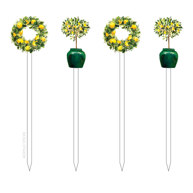 LEMON LIVING ACRYLIC SKEWER COMBO