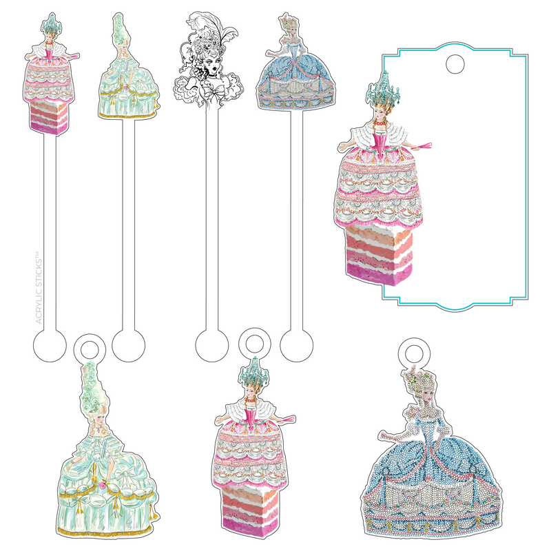 MARIE ANTOINETTE ACRYLIC BUNDLE COLLECTION*