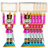 NUTCRACKER WRITABLE & REUSABLE ACRYLIC PLACE CARDS-SET OF 6