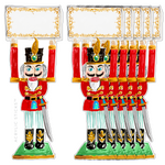 NUTCRACKER WRITABLE & REUSABLE ACRYLIC PLACE CARDS-SET OF 6