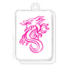 MAHJONG OVERSIZED GAME PIECE ACRYLIC GIFT TAG (6 DESIGNS TO CHOOSE FROM)