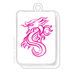 MAHJONG OVERSIZED GAME PIECE ACRYLIC GIFT TAG (6 DESIGNS TO CHOOSE FROM)