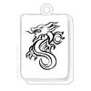MAHJONG OVERSIZED GAME PIECE ACRYLIC GIFT TAG (6 DESIGNS TO CHOOSE FROM)