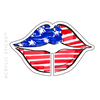 USA LIPS ACRYLIC DRINK CLIPS