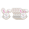 EASTER BUNNY SUGAR COOKIE ACRYLIC DRINK CLIPS